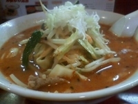 「【辛いラーメン】 スタミナラーメン 750円 +辛さ2倍 50円」@こだわりラーメン びっくりの写真