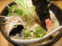 「ラーメン太麺・もやしマシマシ」@おはな商店 関内店の写真