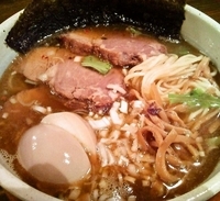 「上生粋正油（950円）」@秋刀魚中華そば 生粋の写真