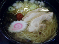 「うめ潮そば（750円）」@潮中華 KAZEの写真