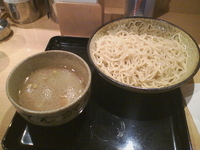 「まぐろつけめん」@てんがららーめん 渋谷店の写真