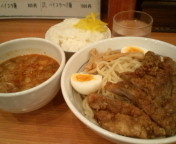 「パイコウつけ麺（タンタン）900円（サービス券利用で100円引き」@我流坦々麺  竹子 天神下店の写真