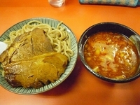 「チャーシュー唐獅子つけ麺」@獅子王の写真