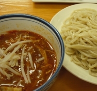 「辛つけ麺（中盛）」@麺処 はつがいの写真