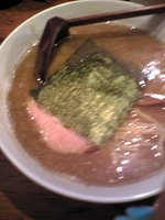 「豚骨魚介塩ラーメン 細麺」@宝堂の写真