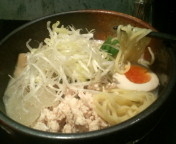 「冷鶏そば750円」@鶏そば 鶏つけ 五十六の写真