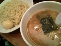 「煮玉子つけ麺（M・350g）」@旨辛ラーメン 表裏の写真