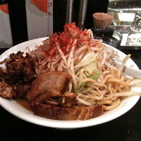 「味噌ラブメン（ニンニク半分・一味半分￥680）」@創麺業 磯部水産の写真