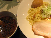 「塩つけそば+味玉@750+100」@SOBAHOUSE金色不如帰の写真