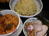 「からいつけそば（830円）多賀野丼（150円）」@中華そば 多賀野の写真