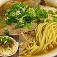 特製Bラーメン（中盛）+ミニチャーシュー丼@680+150