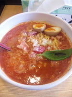 「トマト麺（780円）【期間限定】」@麺屋天 東大宮店の写真