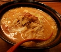 「濃厚味噌らーめん（麺少なめ）」@味噌屋 与六の写真