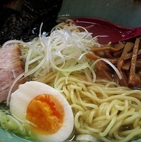 「あっさり塩ラーメン  650円」@らーめん 親父の塩の写真