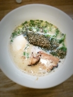「あっさり豚麺味玉1号」@仙川らーめん ばかたれの写真