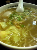 「特製江戸前煮干中華そば（塩）￥900」@江戸前煮干中華そば きみはんの写真