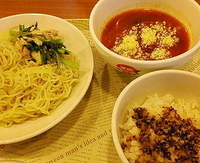 「冷やしトマトつけ麺 580円」@太陽のトマト麺 高田馬場 新目白通り支店の写真