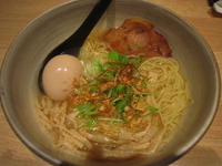 「うま塩味玉そば（850円）」@麺屋宗 -sou- 中目黒店の写真