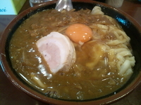 「カレーラーメン」@UNDER GROUND RAMENの写真