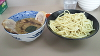 「辛つけ麺+小チャーシュー」@庵悟の写真