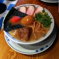 「白 英スペシャル（バリかた）」@らーめん英 下高井戸店の写真