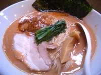 「あん肝と海老味噌のらーめん」@らーめん・つけめん いつ樹の写真