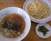 「つけそば（600円）」@一福の写真