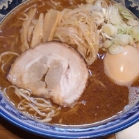 「魚骨ラーメン + 味付燻製玉子」@麺塾の写真