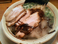 「唐か麺780円（麺バリカタ）」@美園とんこつラーメン 四六三の写真