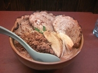 「焙りチャーシュー北海道味噌大盛り」@麺場 龍吟の写真
