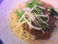 「鮪じゃんじゃん麺」@港楽亭の写真