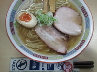 「塩らーめん（限定）」@煮干鰮らーめん 圓の写真