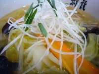 「野菜拉麺（600円）+炒飯セット（260円）」@担々麺と焼売 福龍 ららぽーと柏の葉店の写真