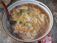 「もやしラーメン（650円）」@とうりゃんせの写真