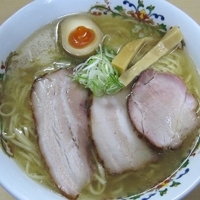 「塩らーめん・大盛 800円」@煮干鰮らーめん 圓の写真