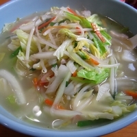 「タンメン600円」@さがわ食堂の写真