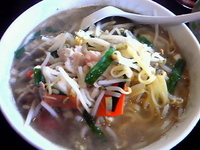 「タンメン750円」@ラーメン食堂カルチェの写真