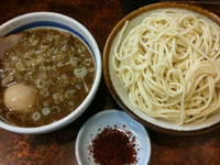 「もりそば+辛味（無料）」@東池袋大勝軒 神奈川新町店の写真