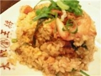 「本格キムチチャーハン 590円」@大阪王将 平和島店の写真