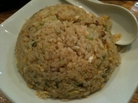 「中華そば[小]（650円）+チャーハン[中]（650円）」@中華そば まるきの写真