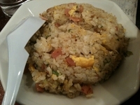 「塩ラーメン（480円）+チャーハン（580円）」@ラーメン王の写真