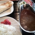 幻のカレーライス（半ライス）+ナン
