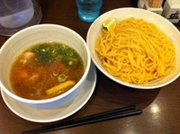 「醤油つけ麺 秋味」@彩色ラーメン きんせい 高槻駅前店の写真