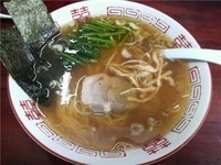 「ラーメン+餃子×2」@漫々亭の写真