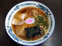 「ラーメン（450円）」@清見そば 本店の写真