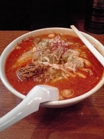 「辛味噌らーめん」@らーめん 山桜桃 高田馬場店の写真