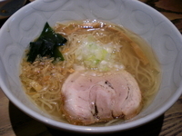 「ミニ塩ラーメン 650円」@支那そばや 新横浜ラーメン博物館店の写真