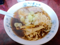 「ラーメン 650円」@ラーメンの支那銀の写真