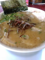 「ちゃーしゅー（バリかた） 替玉（バリかた）」@博多長浜らーめん 楓神の写真