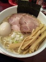 「魚介そば+特製」@麺家 一鶴の写真